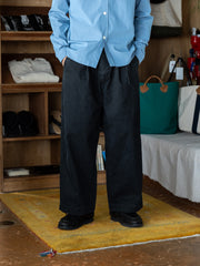 Gurank / CH Belted work pants -BLK-