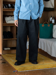 Gurank / CH Belted work pants -BLK-
