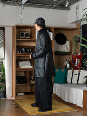 ANOTHER ASPECT / ANOTHER Shearling Jacket 1.0 -Black-