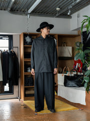 nonnotte / Dormeuse Shirt -Trace Bird Plaid-