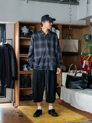 SHINYAKOZUKA / ROOMY SHIRT -BLACK PALETTE-