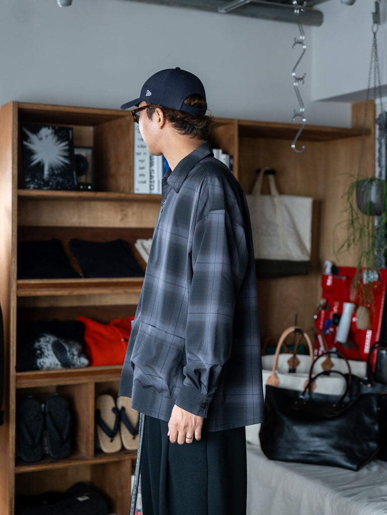 SHINYAKOZUKA / ROOMY SHIRT -BLACK PALETTE-