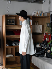 nonnotte / Oversized Shirt -Vaporous Gray-