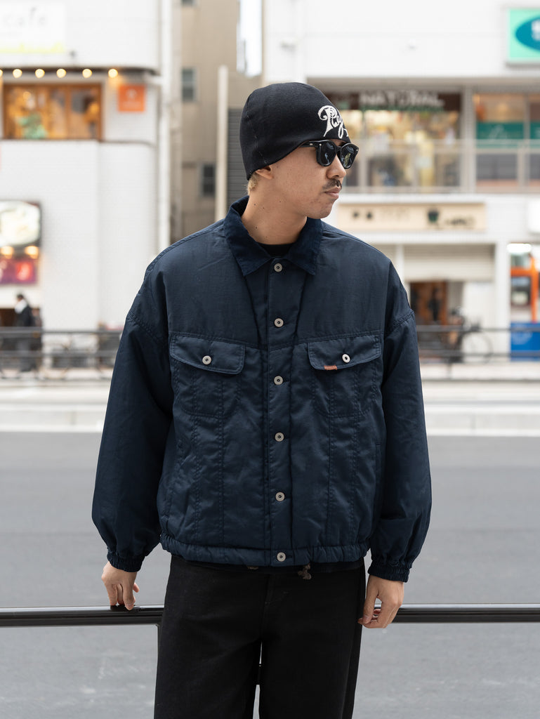 refomed / DOKA NYLON JACKET-NAVY-