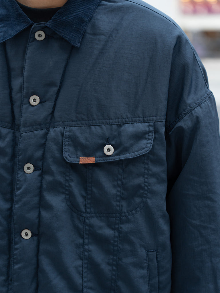 refomed / DOKA NYLON JACKET-NAVY-