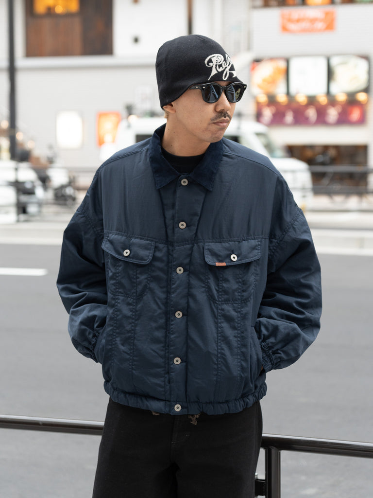 refomed / DOKA NYLON JACKET-NAVY-