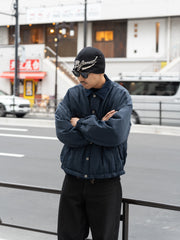 refomed / DOKA NYLON JACKET-NAVY-