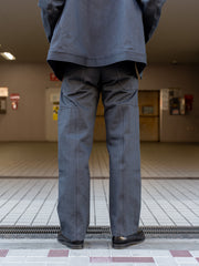 OPPOSE DUALITY / 8Pocket Panel Denim Trousers-Dark Gray-