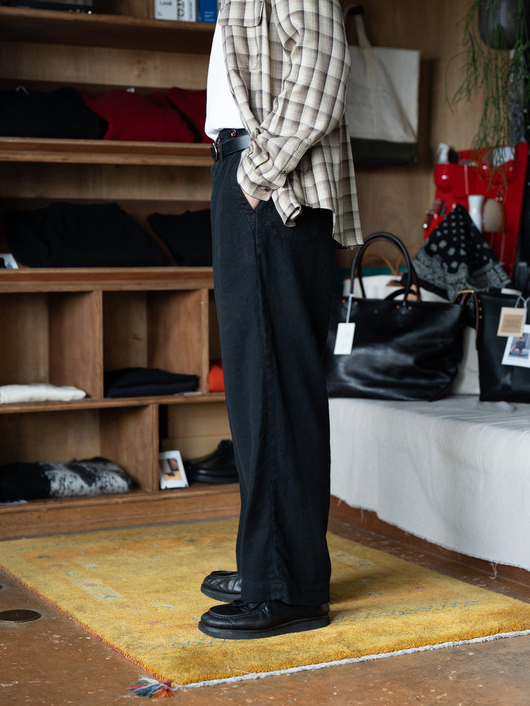 Gurank / CL Serge G-slick pants -BLK-