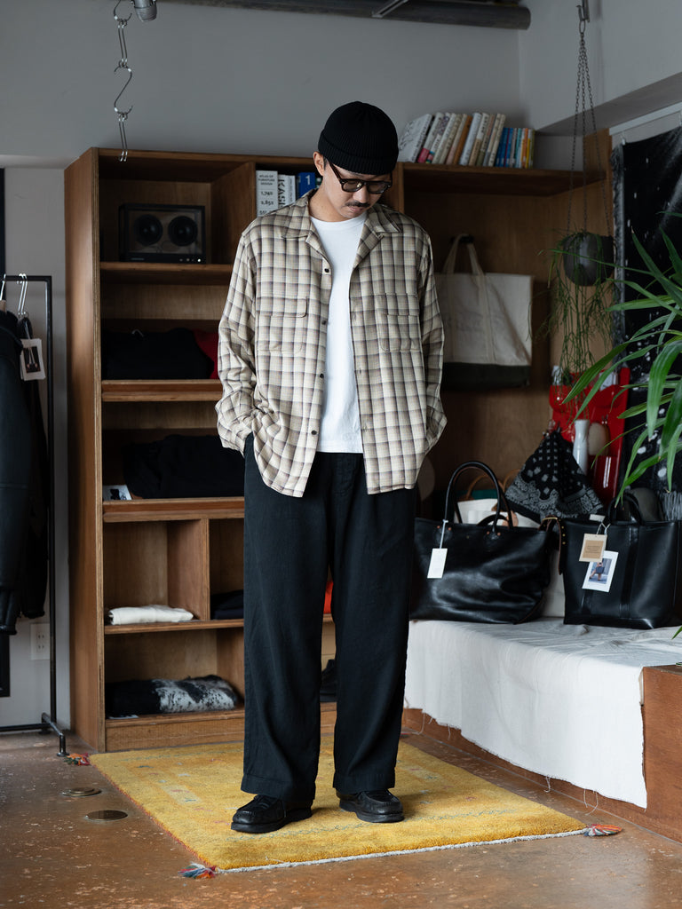 Gurank / CL Serge G-slick pants -BLK-