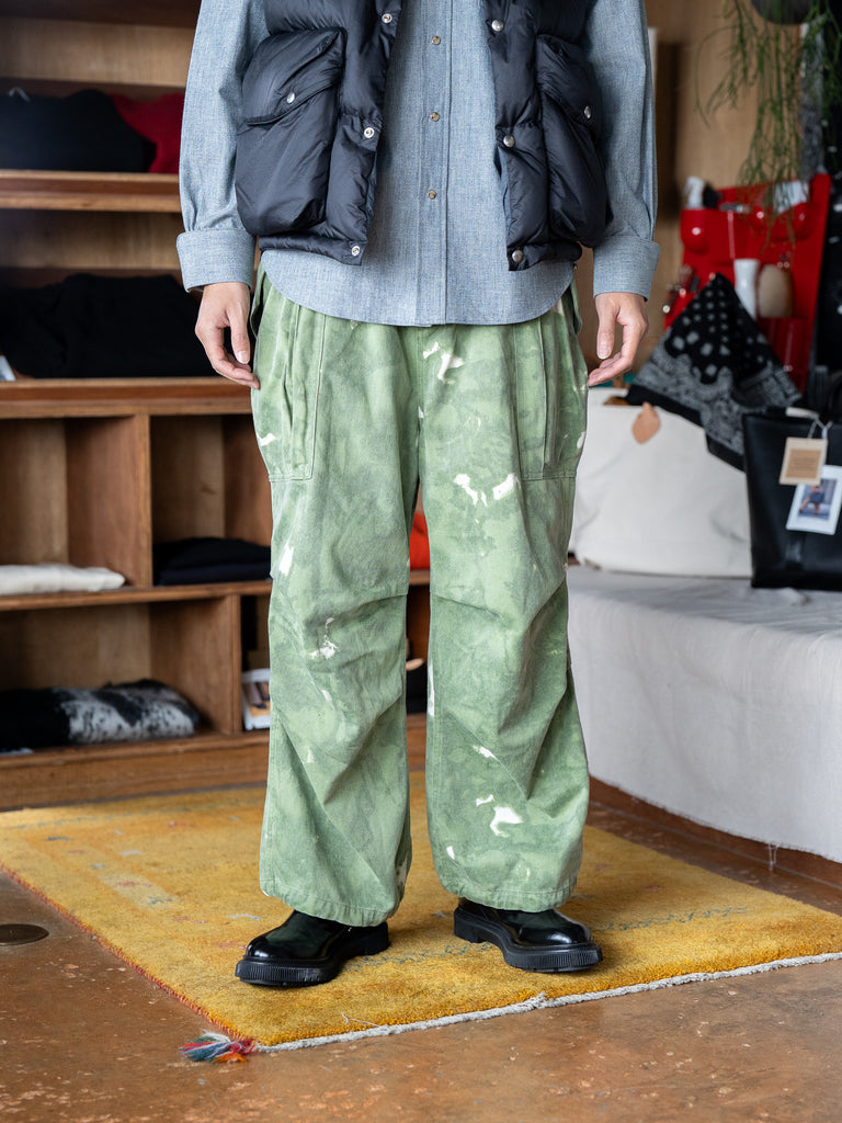 Gurank / Camo cargo pants -GRN-