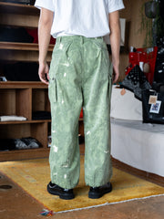 Gurank / Camo cargo pants -GRN-