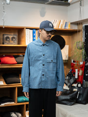 refomed /  Skip BOX SHIRT "DENIM OW" -ONE WASH-