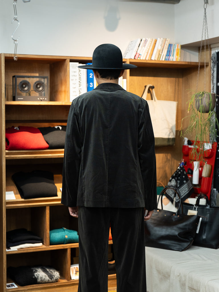 【9/19(土)発売】aIbn別注 IRENISA /  TAILORED BLOUSON JACKET -BLACK OLIVE-