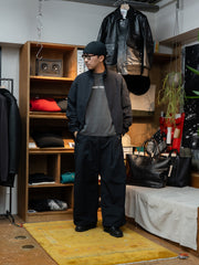 SHINYAKOZUKA / athlete baggy with Reebok -night black-