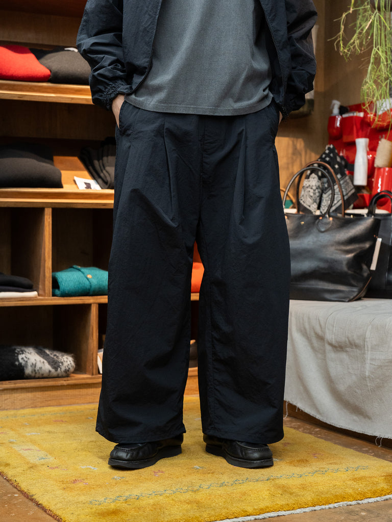 SHINYAKOZUKA / athlete baggy with Reebok -night black-