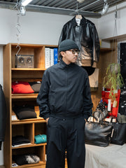 SHINYAKOZUKA / athlete jacket with Reebok -night black-