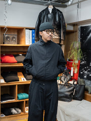 SHINYAKOZUKA / athlete jacket with Reebok -night black-