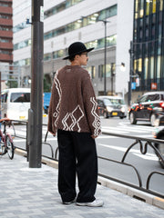 CMMN SWDN / Ilya Cardigan -Brown-