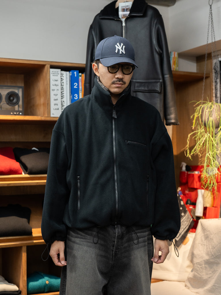 refomed / Castro  FLEECE JAMPER -BLACK-