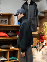 refomed / Castro  FLEECE JAMPER -BLACK-