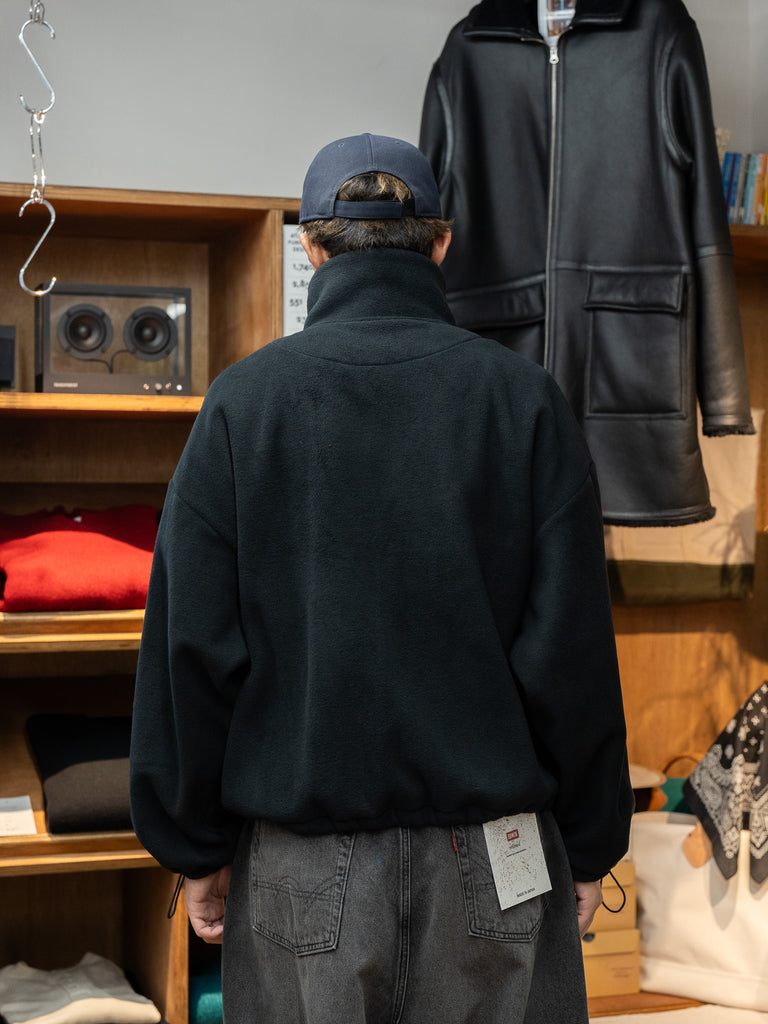 refomed / Castro  FLEECE JAMPER -BLACK-