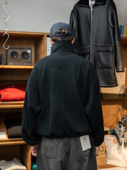 refomed / Castro  FLEECE JAMPER -BLACK-