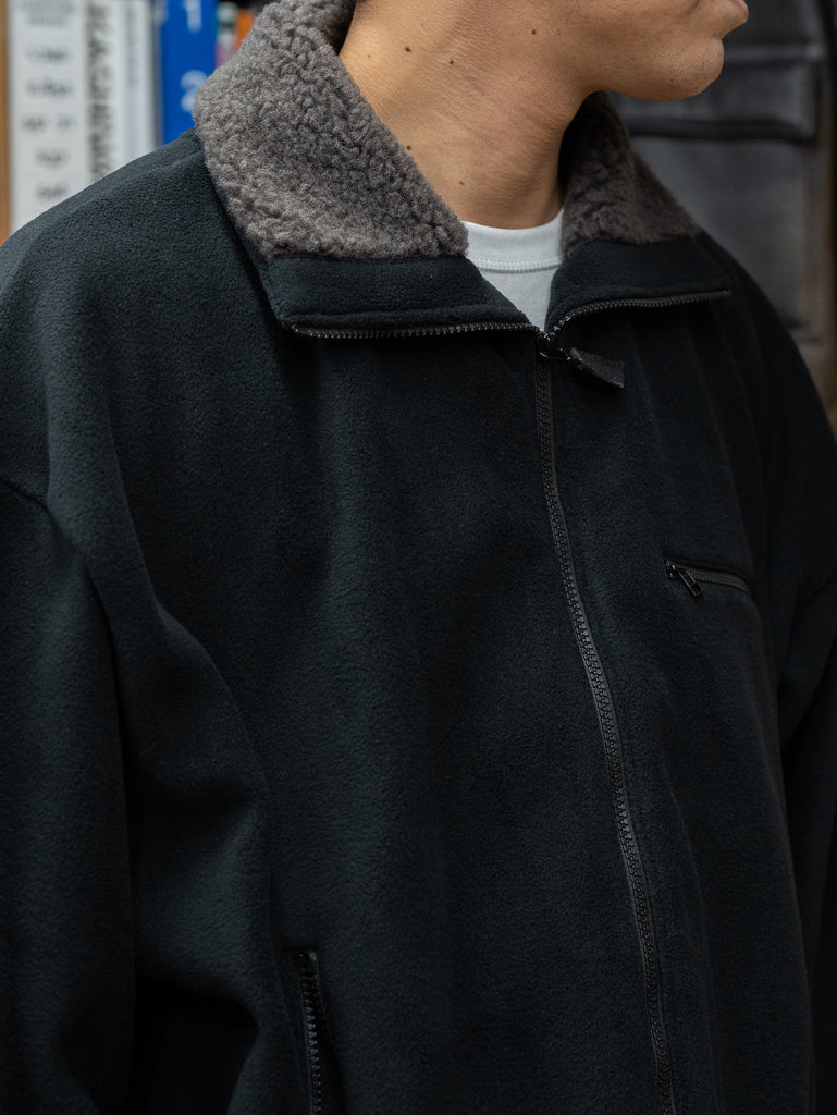 refomed / Castro  FLEECE JAMPER -BLACK-