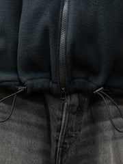 refomed / Castro  FLEECE JAMPER -BLACK-