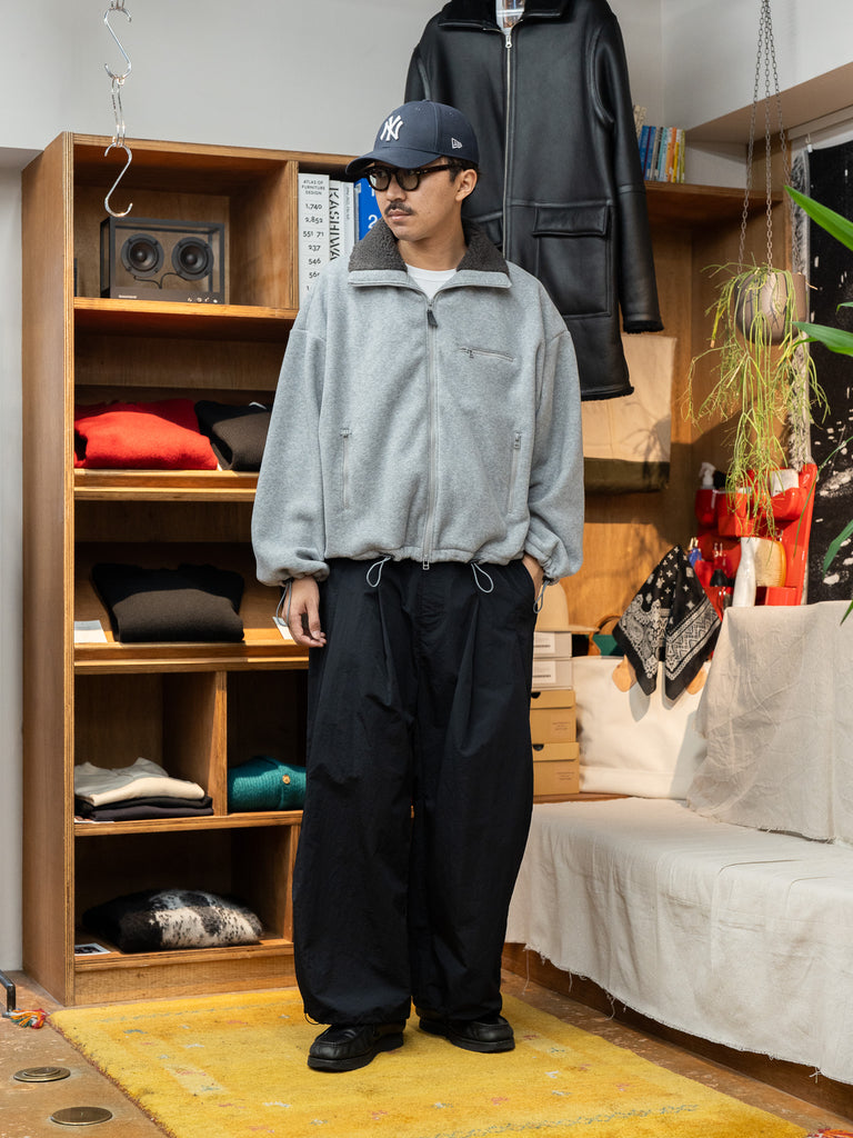refomed / Castro  FLEECE JAMPER -GRAY-
