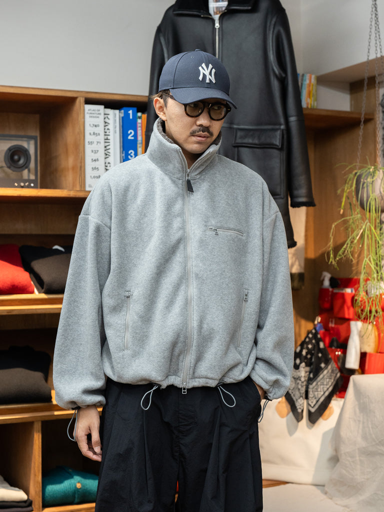 refomed / Castro  FLEECE JAMPER -GRAY-