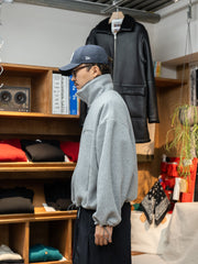 refomed / Castro  FLEECE JAMPER -GRAY-