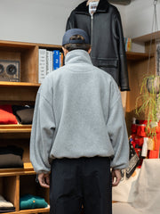 refomed / Castro  FLEECE JAMPER -GRAY-
