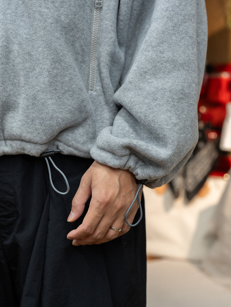 refomed / Castro  FLEECE JAMPER -GRAY-