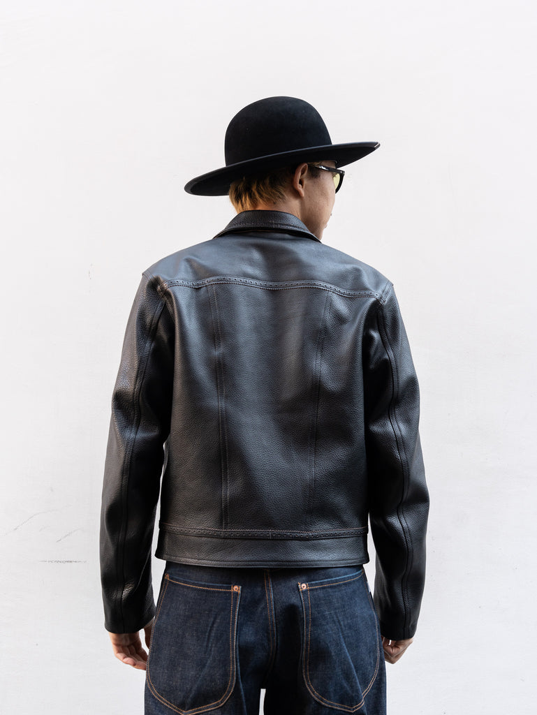 【残り1点】SUGARHILL / STOU LEATHER JACKET-BLACK-