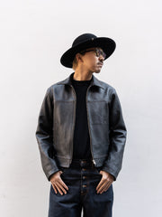 【12/21 (土)発売】SUGARHILL / STOU LEATHER JACKET-BLACK-