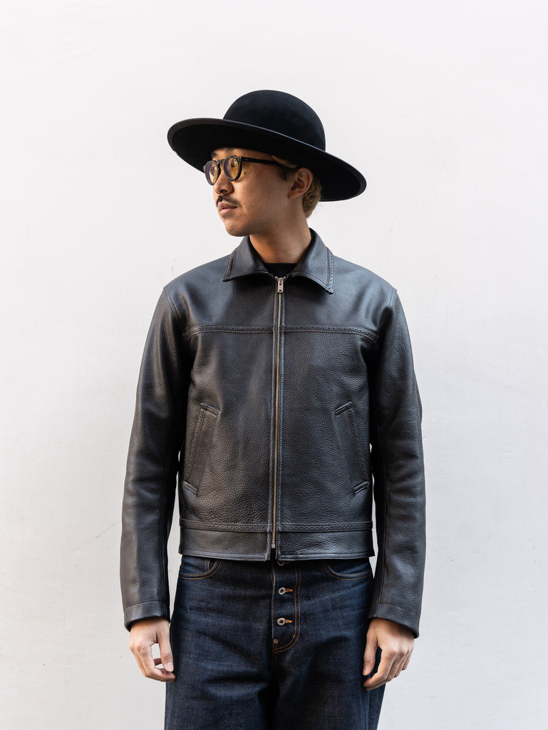 【12/21 (土)発売】SUGARHILL / STOU LEATHER JACKET-BLACK-