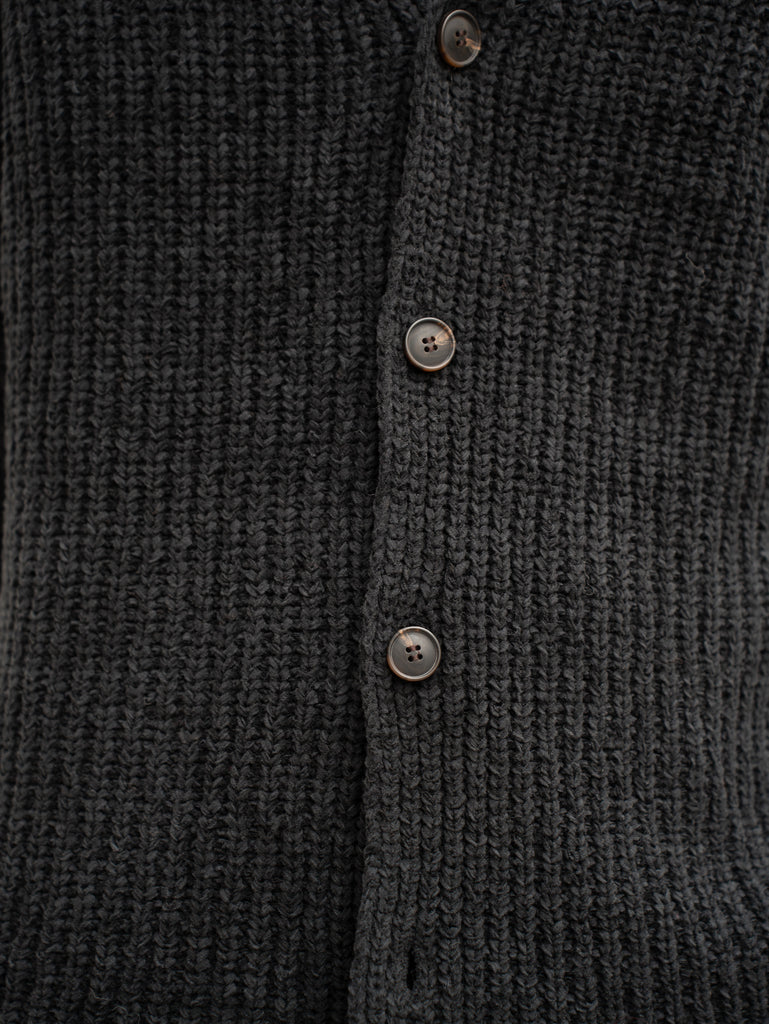 CMMN SWDN / Eldar Cardigan -Black-