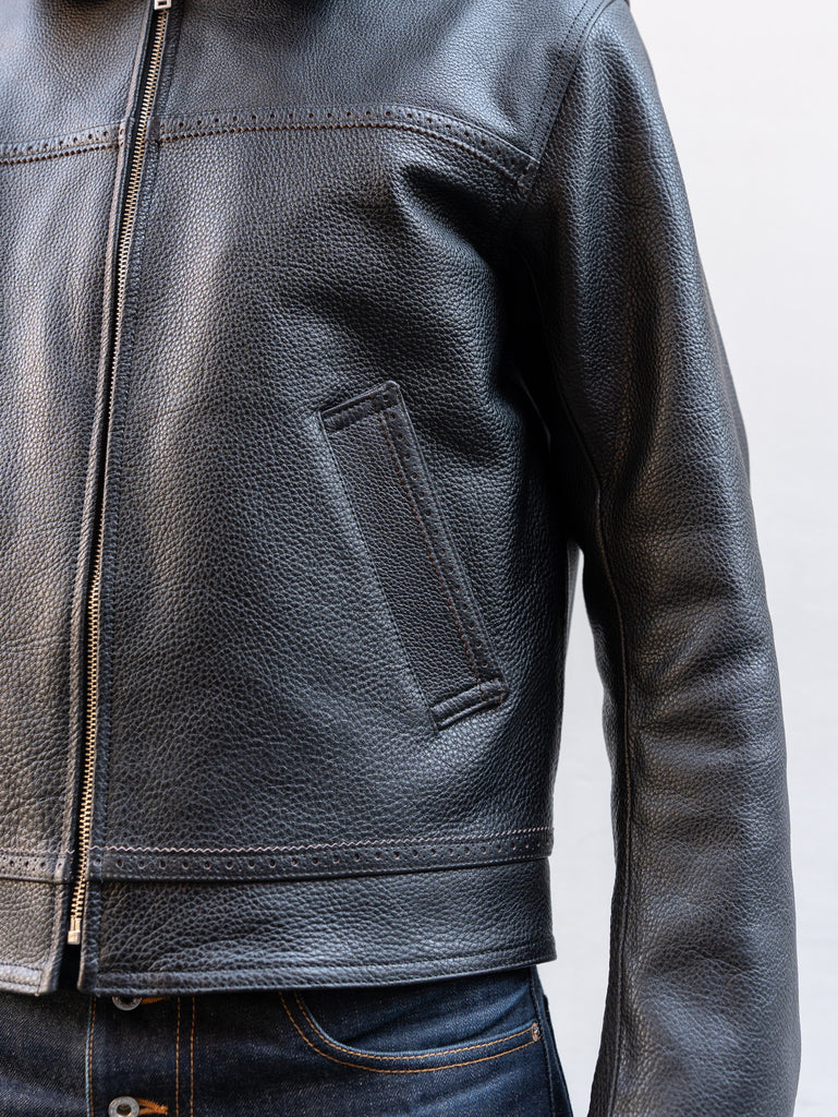 【残り1点】SUGARHILL / STOU LEATHER JACKET-BLACK-