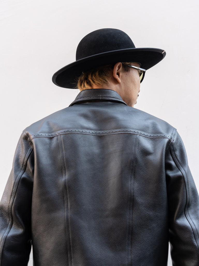 【12/21 (土)発売】SUGARHILL / STOU LEATHER JACKET-BLACK-