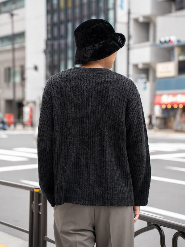 CMMN SWDN / Eldar Cardigan -Black-