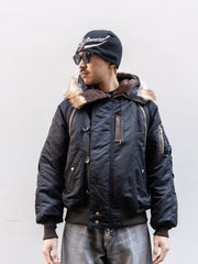 【残り1点】SUGARHILL / ZIP N-2B-BLACK-