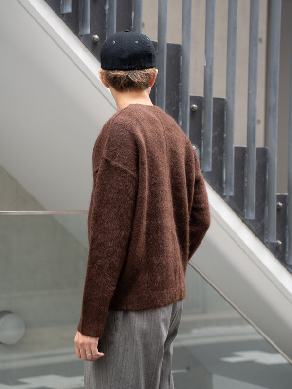 CMMN SWDN / Shia Sweater -Brown-