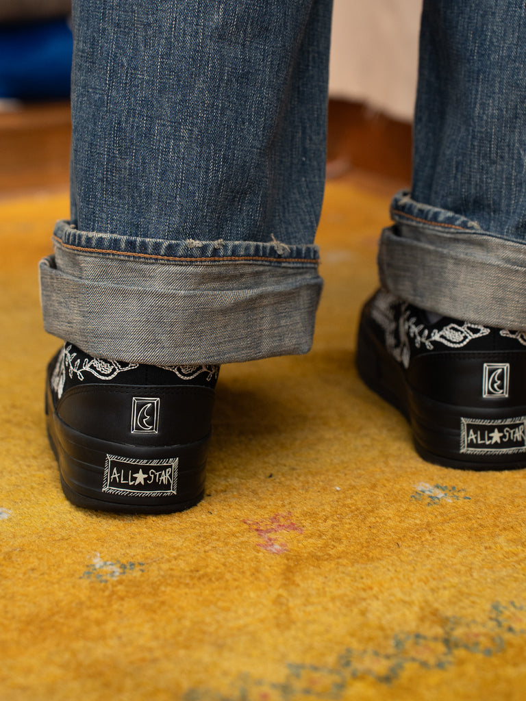 よかったです。 SHINYAKOZUKA / PICTURESQUE ANTIQUE SNEAKER WITH CONVERSE