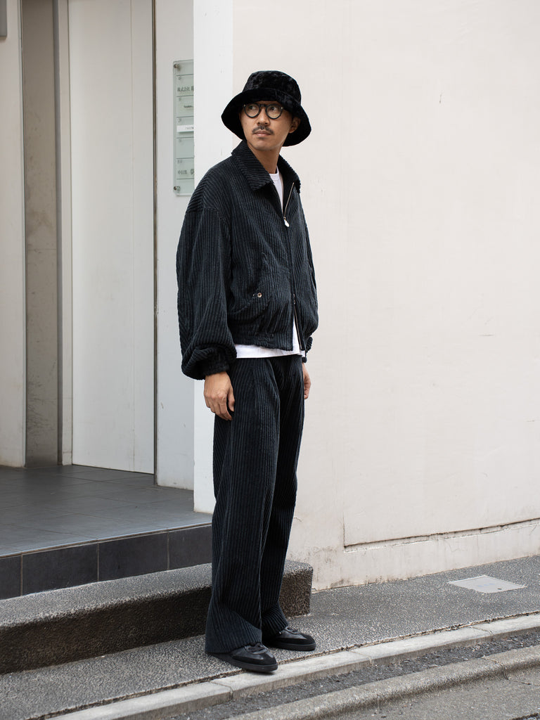 Shinyakozuka / 他的工作襯衫-帆布-