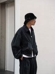 Shinyakozuka / 他的工作襯衫-帆布-