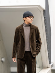 CMMN SWDN / FINE MERINO WOOL TURTLENECK SWEATER -GREIGE-