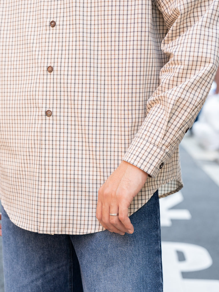 ROLD SKOV / CLASSIC OV CHECK SHIRT -CANTUCCI-