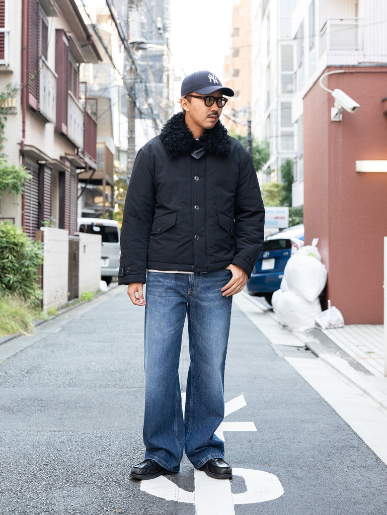 ROLD SKOV / REVIVED JACKET -BLACK-