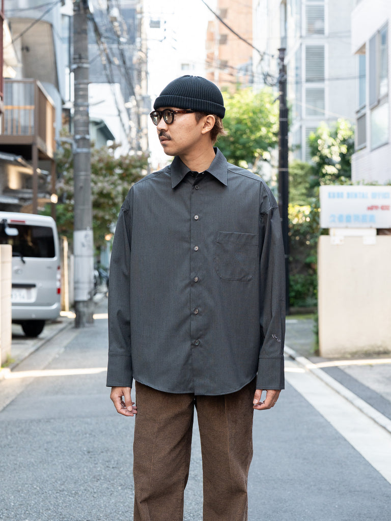 ROLD SKOV / BAT FIT SHIRT -DARK ANACARDI-
